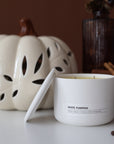 White Pumpkin - Essential Oil Ceramic Candle