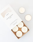 Natural Organic Tealights 6-pack