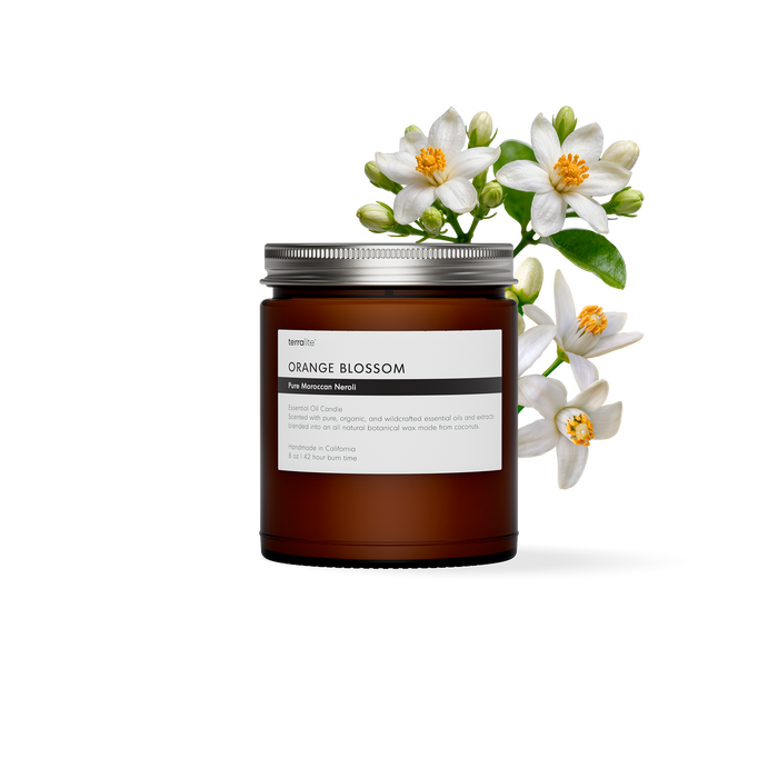 Orange Blossom - Essential Oil Candle (classic)