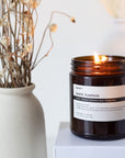 White Pumpkin Essential Oil Candle made with Vanilla, Allspice, Cinnamon, and Ginger. Autumn Fall Spice - Classic