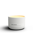 White Pumpkin Essential Oil Ceramic Candle no lid