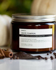 White Pumpkin Spice Fall Essential Oil Candle - 16 oz.