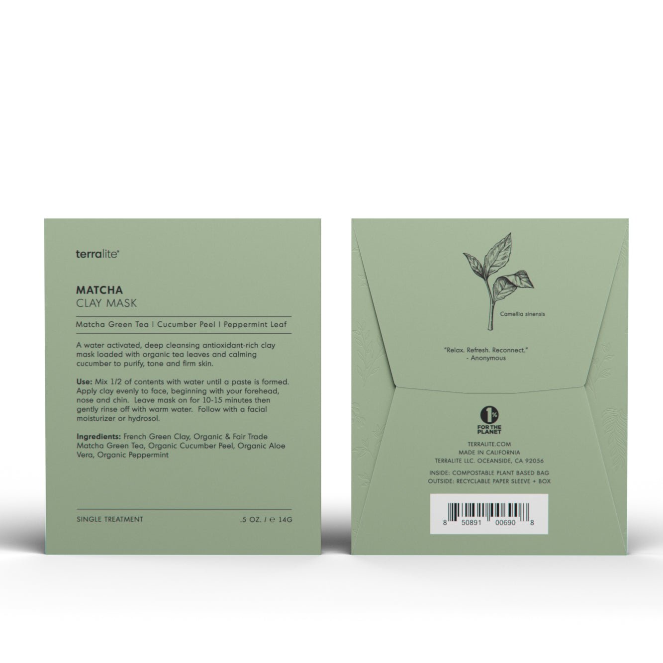 Organic Clay Masks - Terralite