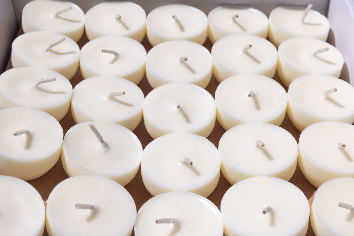 Tarle Light 100 Natural Tealights (BULK) – Terralite