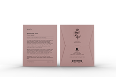 Bioactive Rose Clay Mask Organic - Single Treatment with Rose and Australian Pink Clay