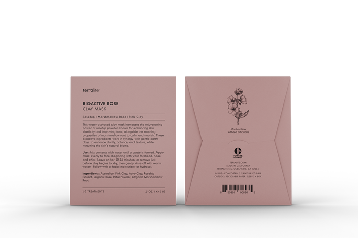 Bioactive Rose Clay Mask