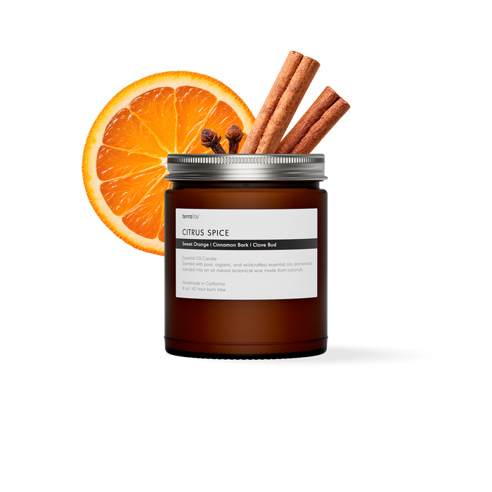 Citrus Spice - Essential Oil Candle (classic)