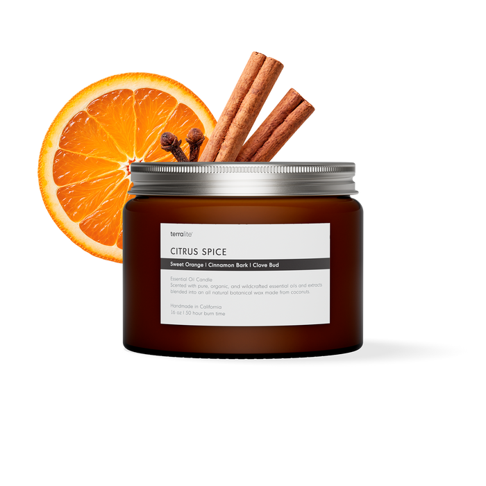 Citrus Spice - Essential Oil Candle (large)
