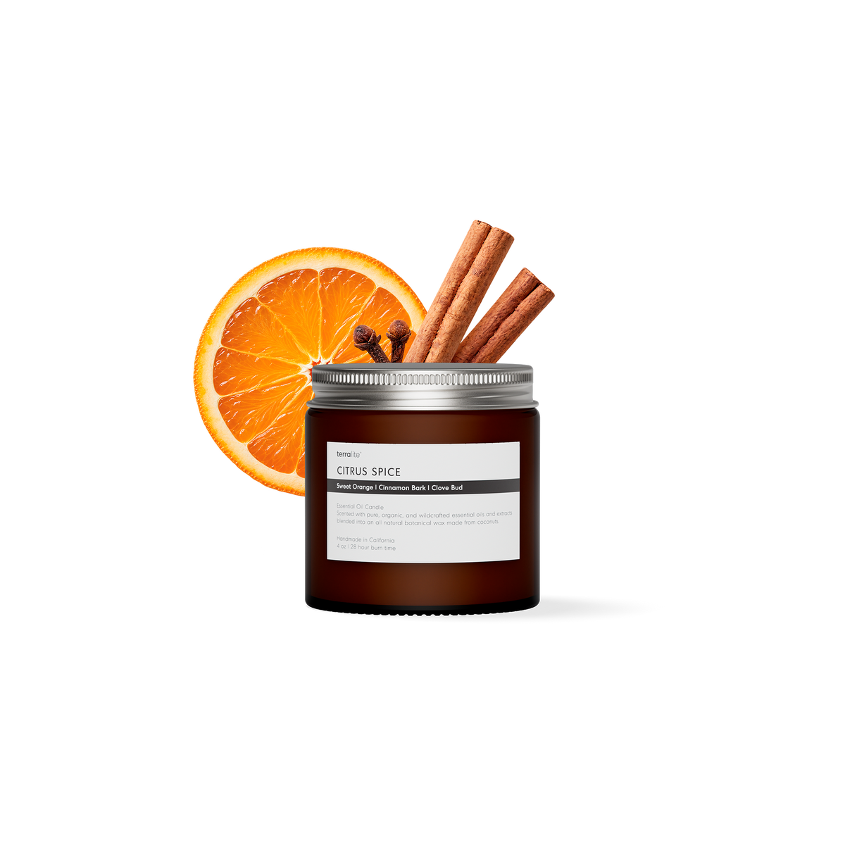 Citrus Spice - Essential Oil Candle (travel)