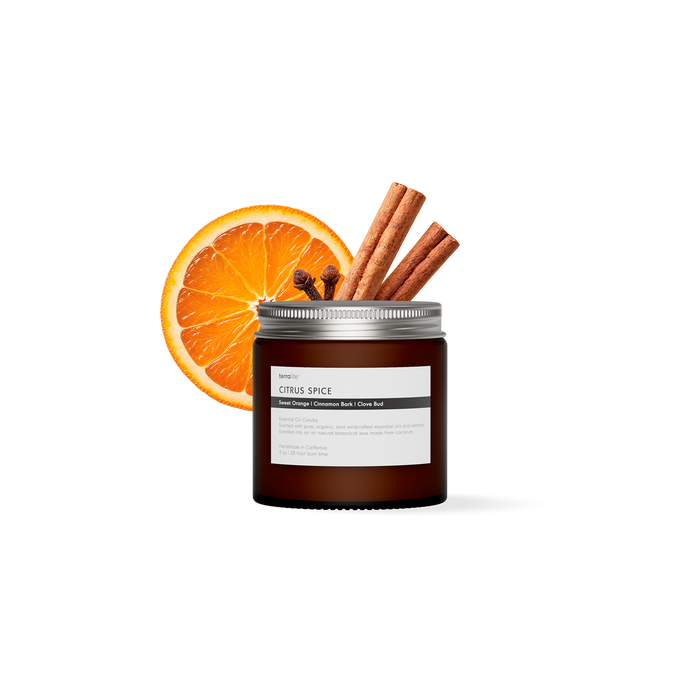 Citrus Spice - Essential Oil Candle (travel)