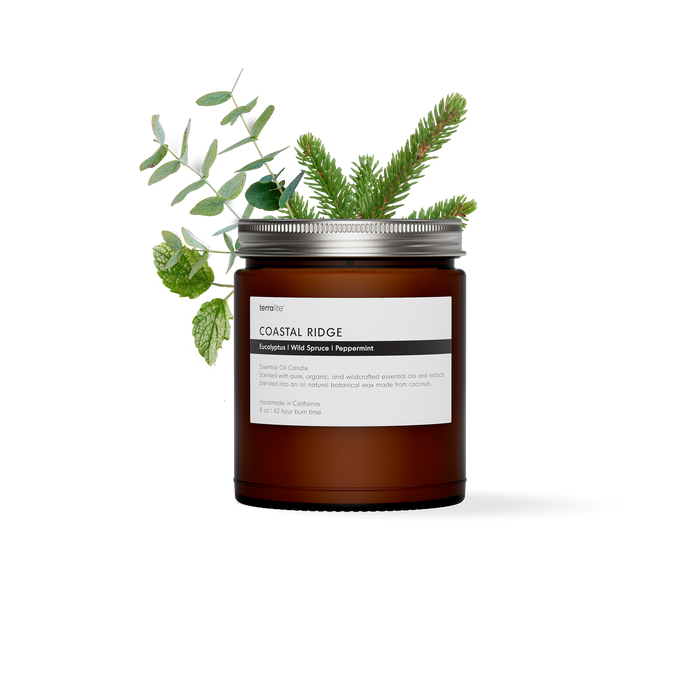 Coastal Ridge - Essential Oil Candle (classic)