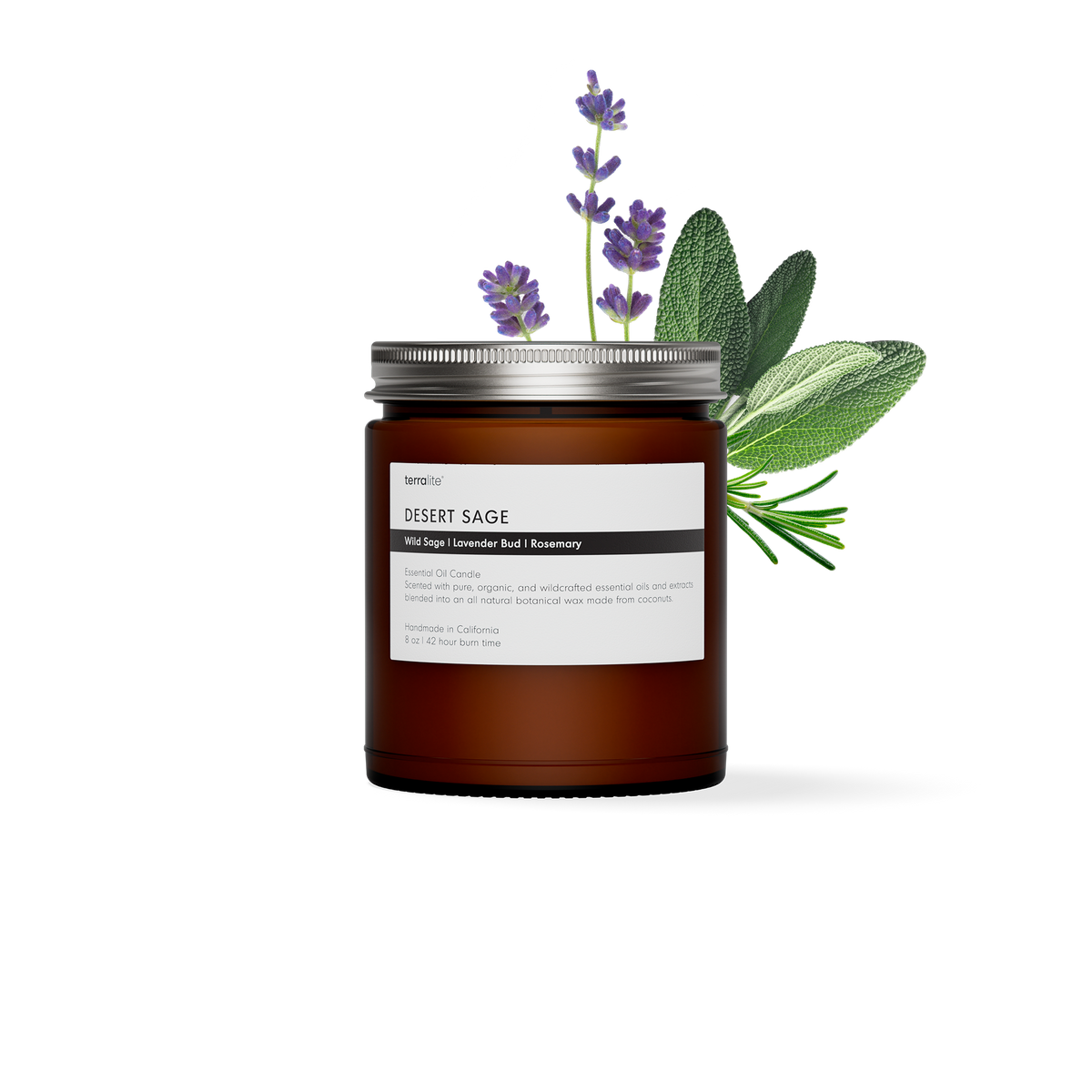 Desert Sage - Essential Oil Candle (classic)