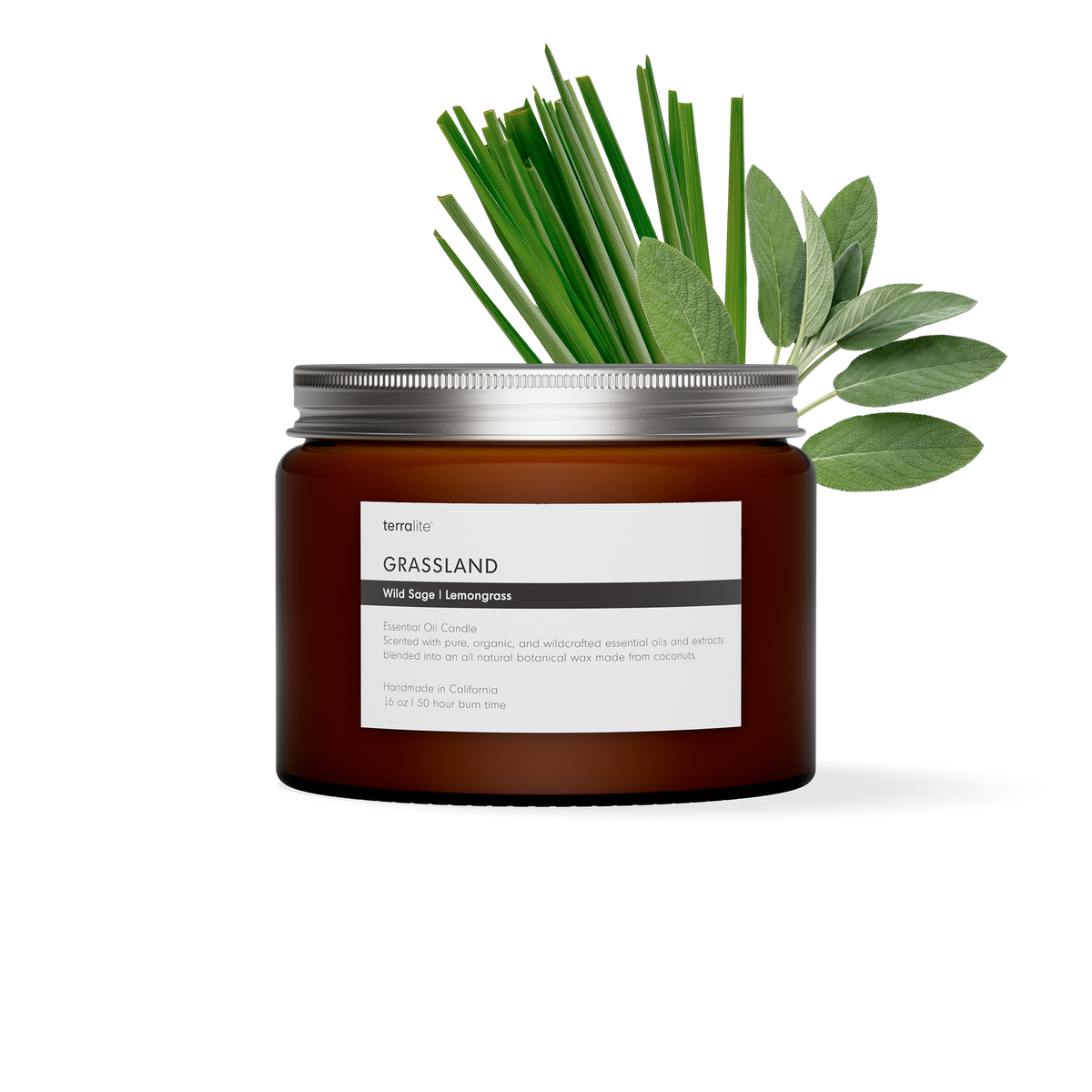 Grassland - Essential Oil Candle (large)