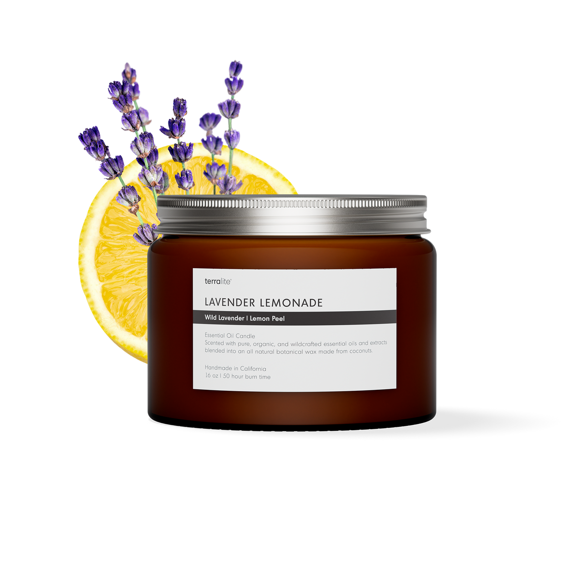 Lavender Lemonade - Essential Oil Candle (large)