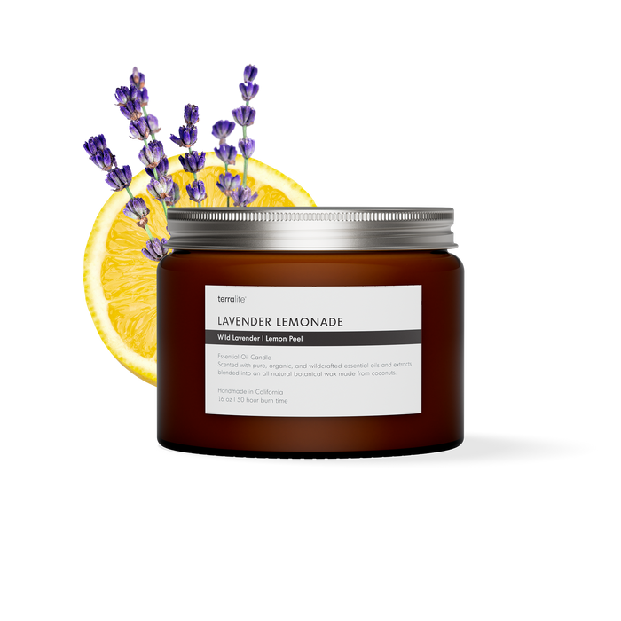 Lavender Lemonade - Essential Oil Candle (large)