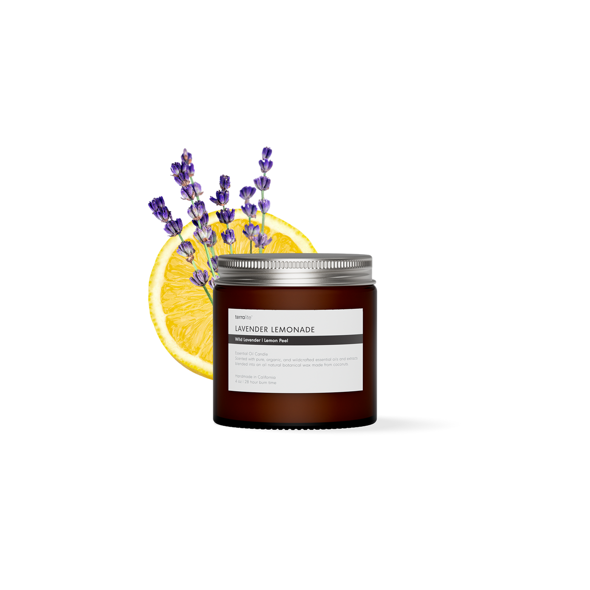 Lavender Lemonade - Essential Oil Candle (travel)