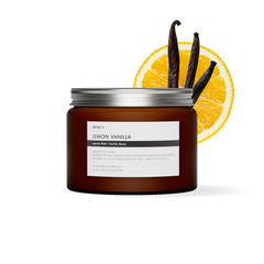 Lemon Vanilla - Essential Oil Candle (large)