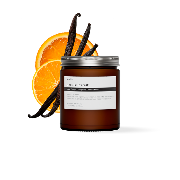Orange Creme - Essential Oil Candle (classic)