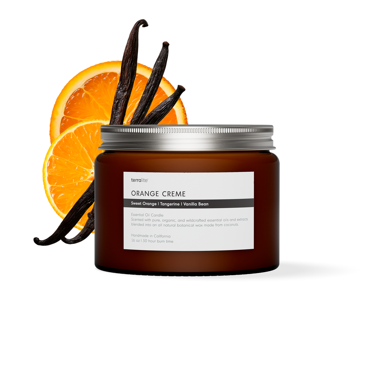 Orange Creme - Essential Oil Candle (large)