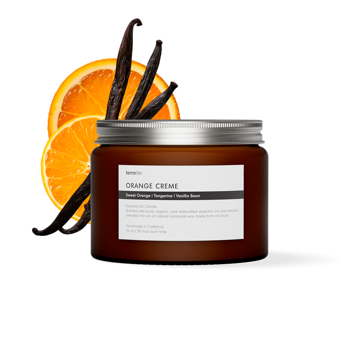 Orange Creme - Essential Oil Candle (large)