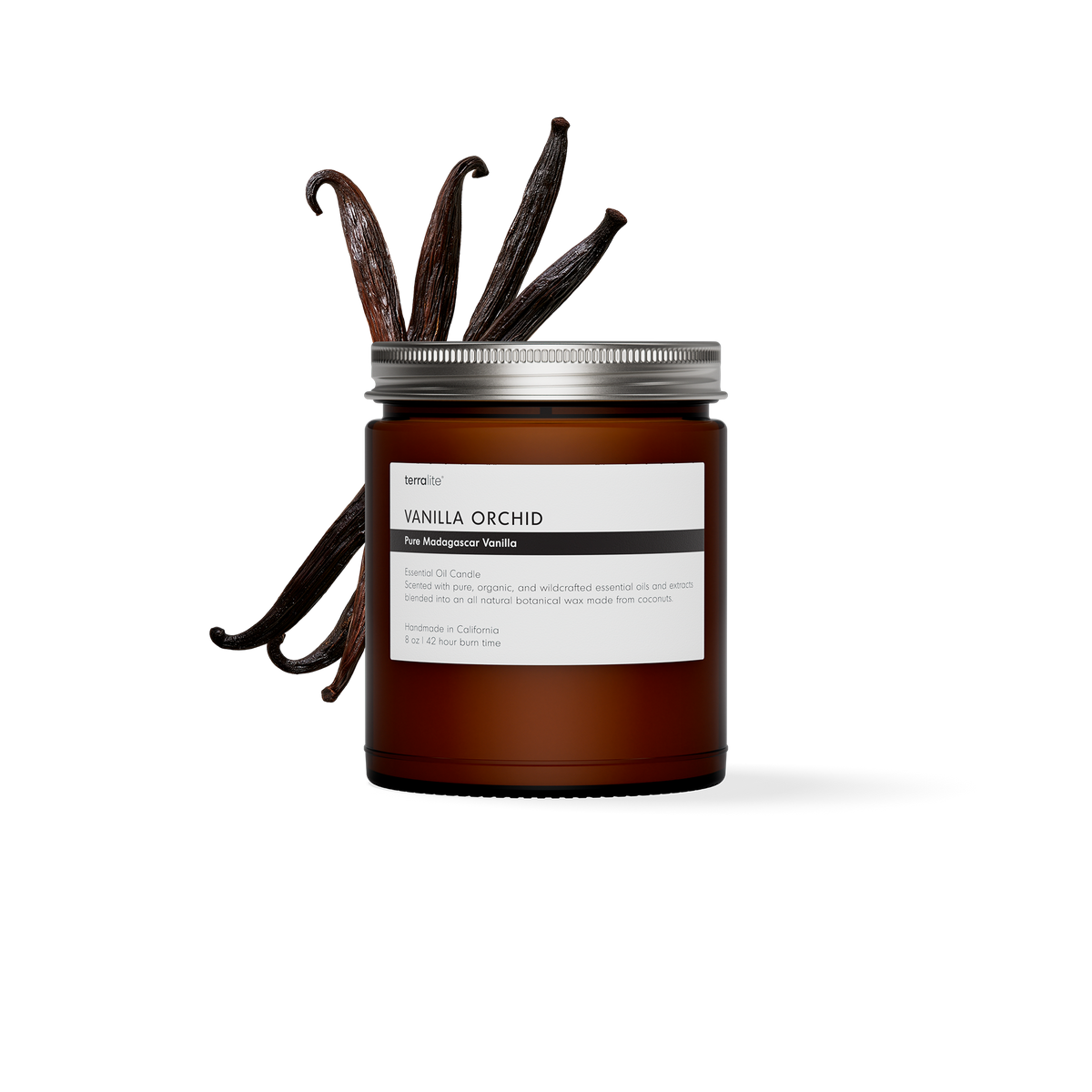 Vanilla Orchid - Essential Oil Candle (classic)