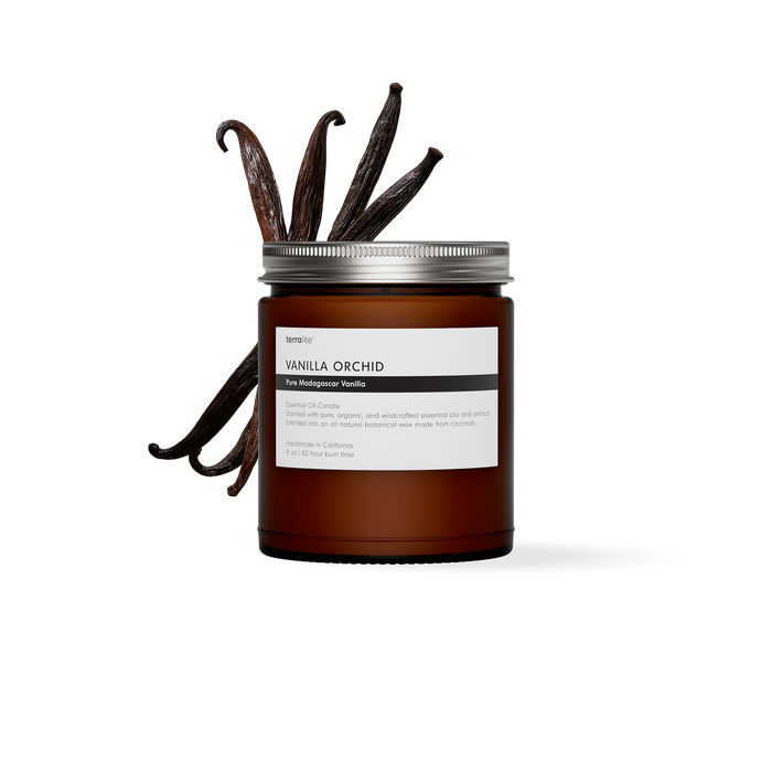 Vanilla Orchid - Essential Oil Candle (classic)