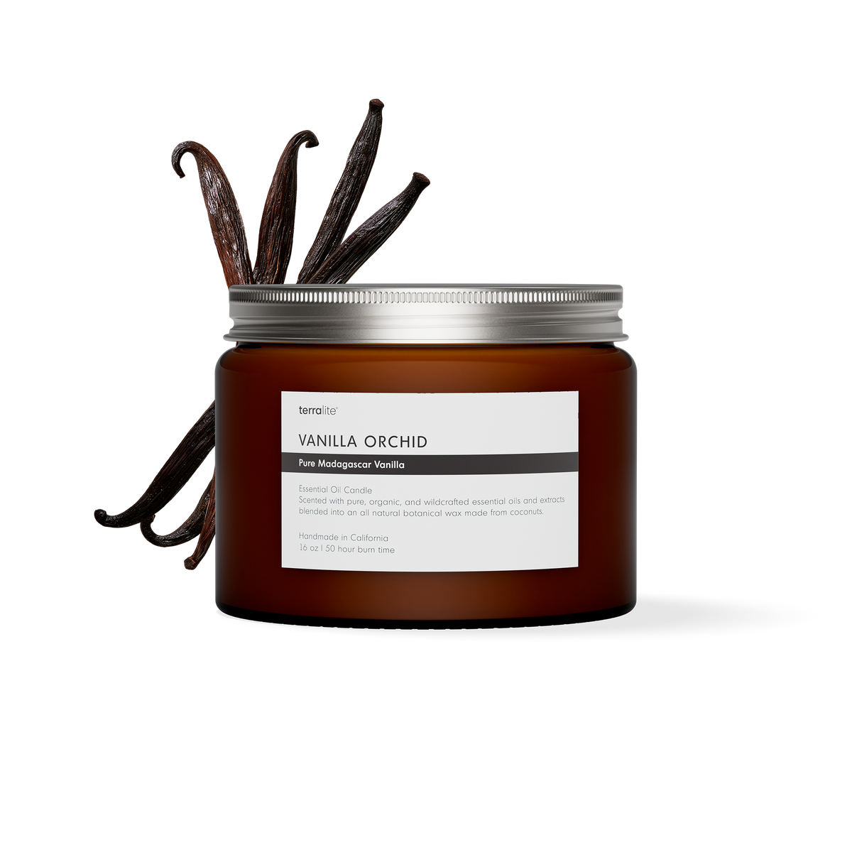 Vanilla Orchid - Essential Oil Candle (large)