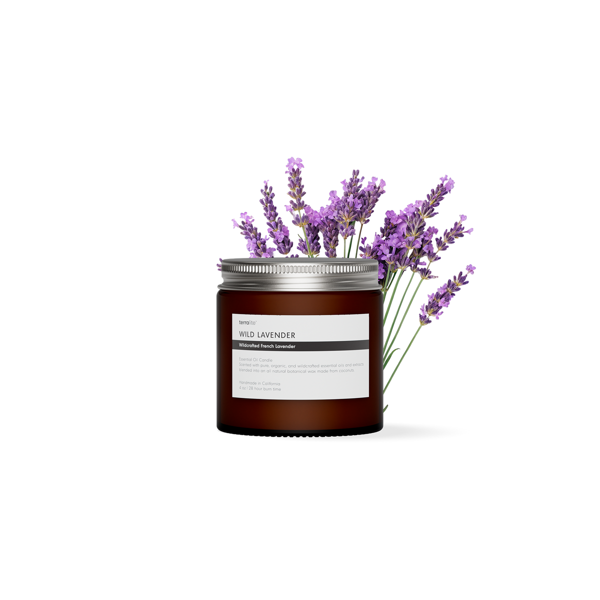Wild Lavender - Essential Oil Candle (travel)