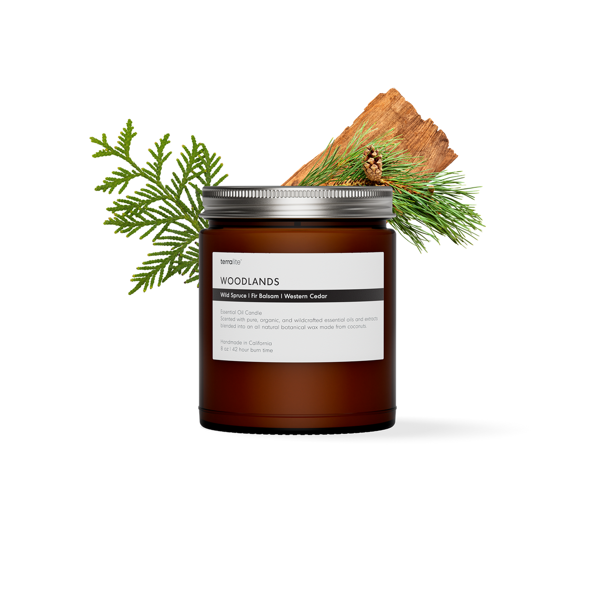 Woodlands - Essential Oil Candle (classic)