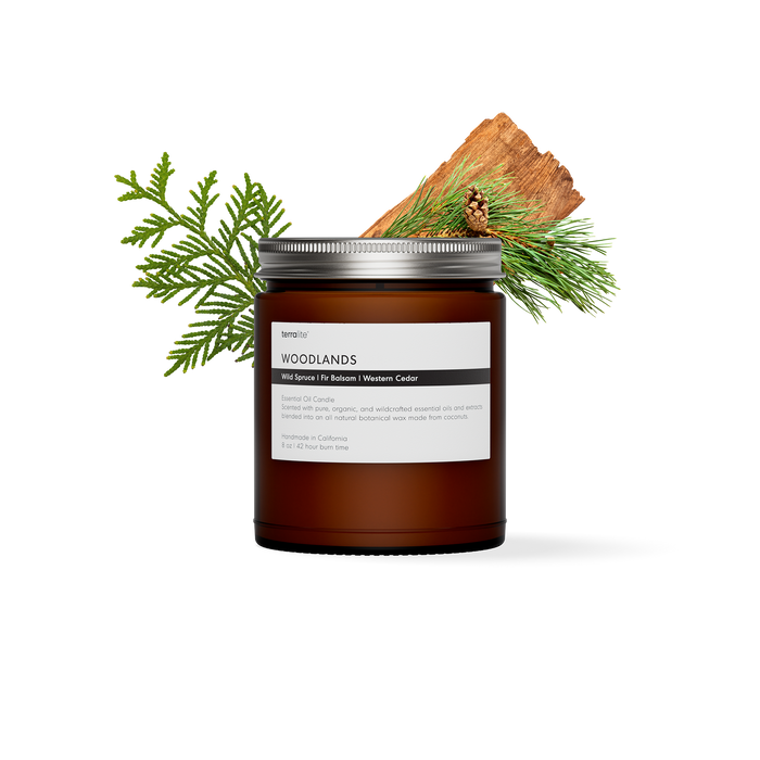 Woodlands - Essential Oil Candle (classic)