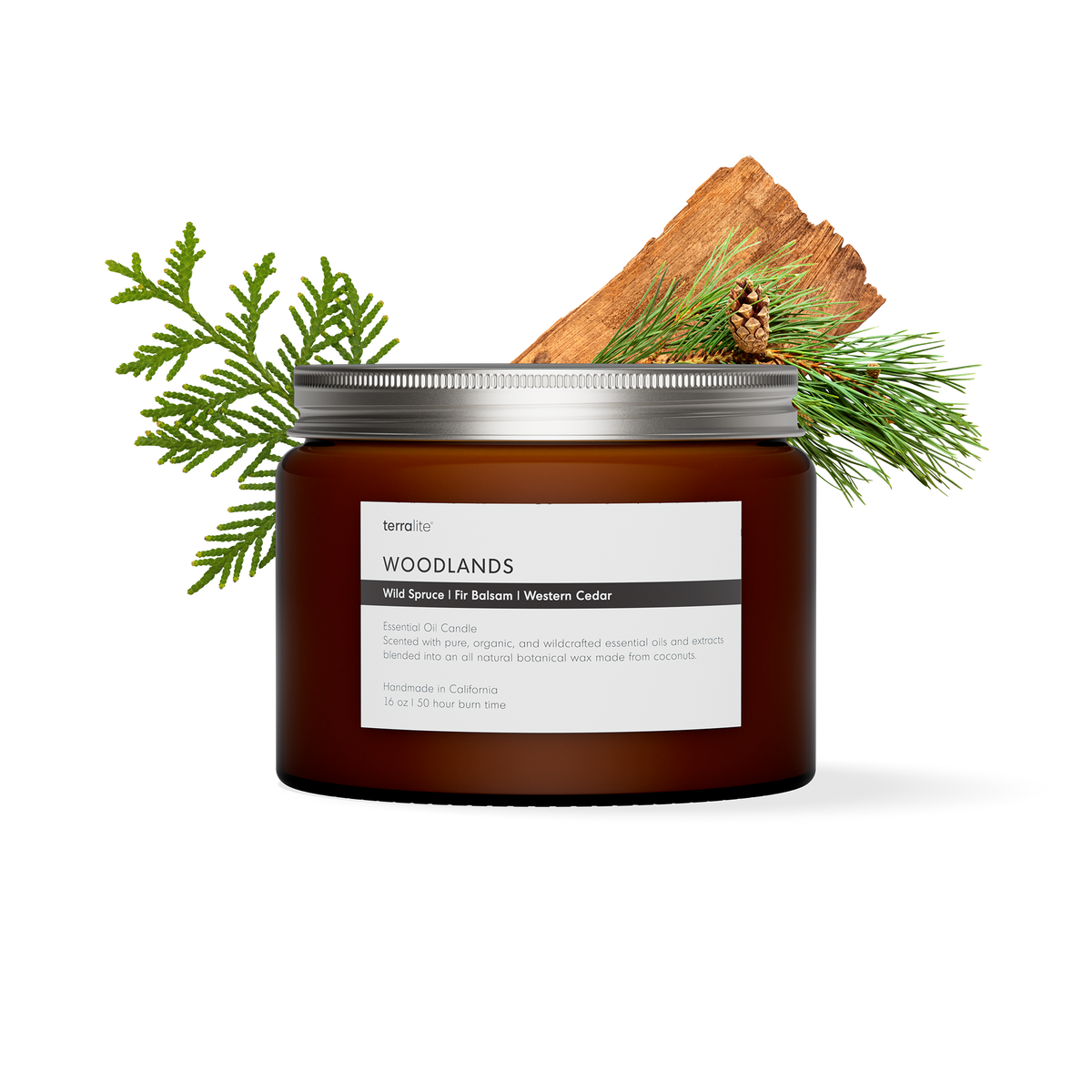 Woodlands - Essential Oil Candle (large)