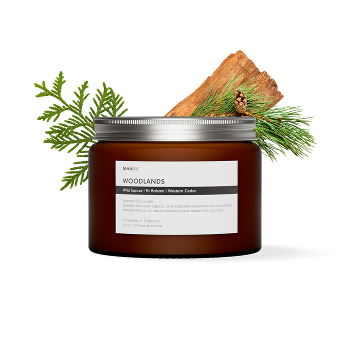 Woodlands - Essential Oil Candle (large)
