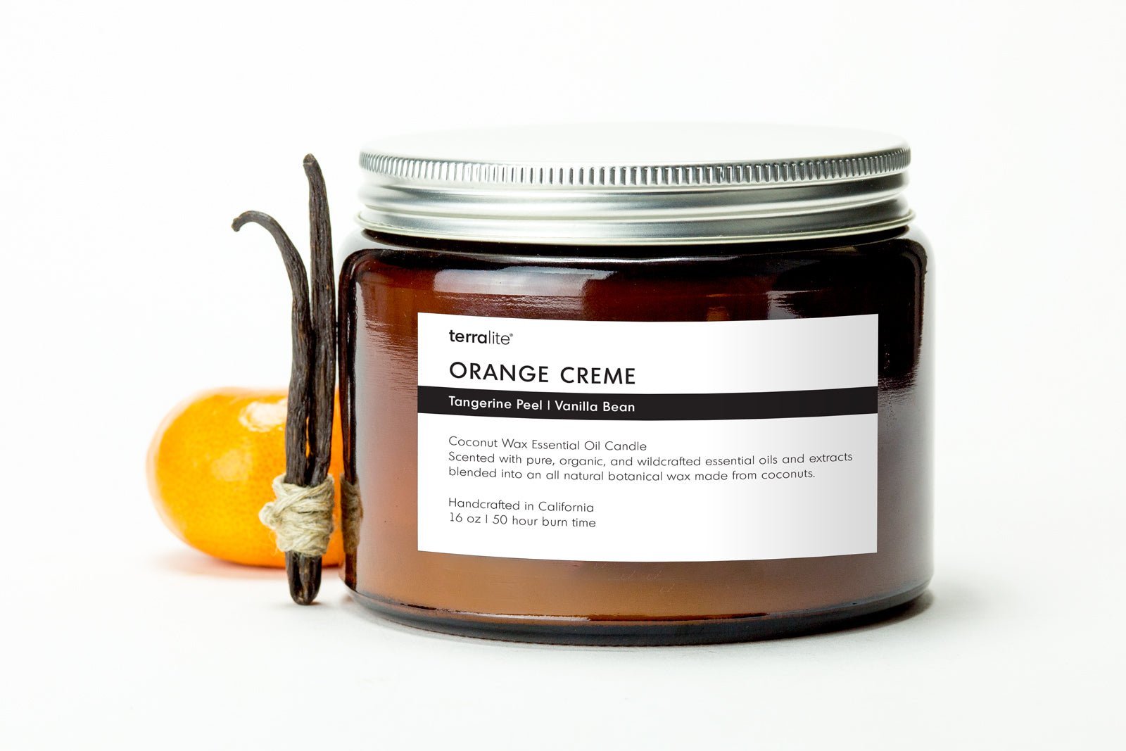 Orange Creme Essential Oil Candle - 16 oz.