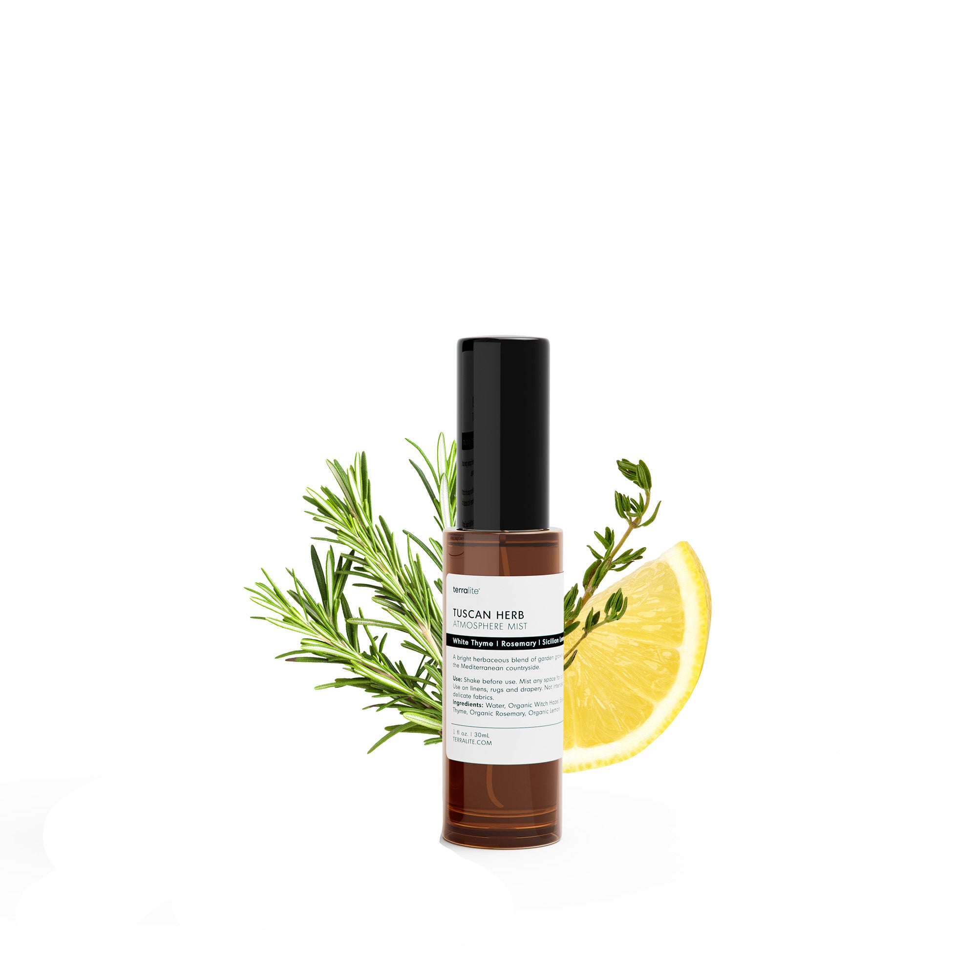 Tuscan Herb Organic Room Spray - 30ml made with essential oils