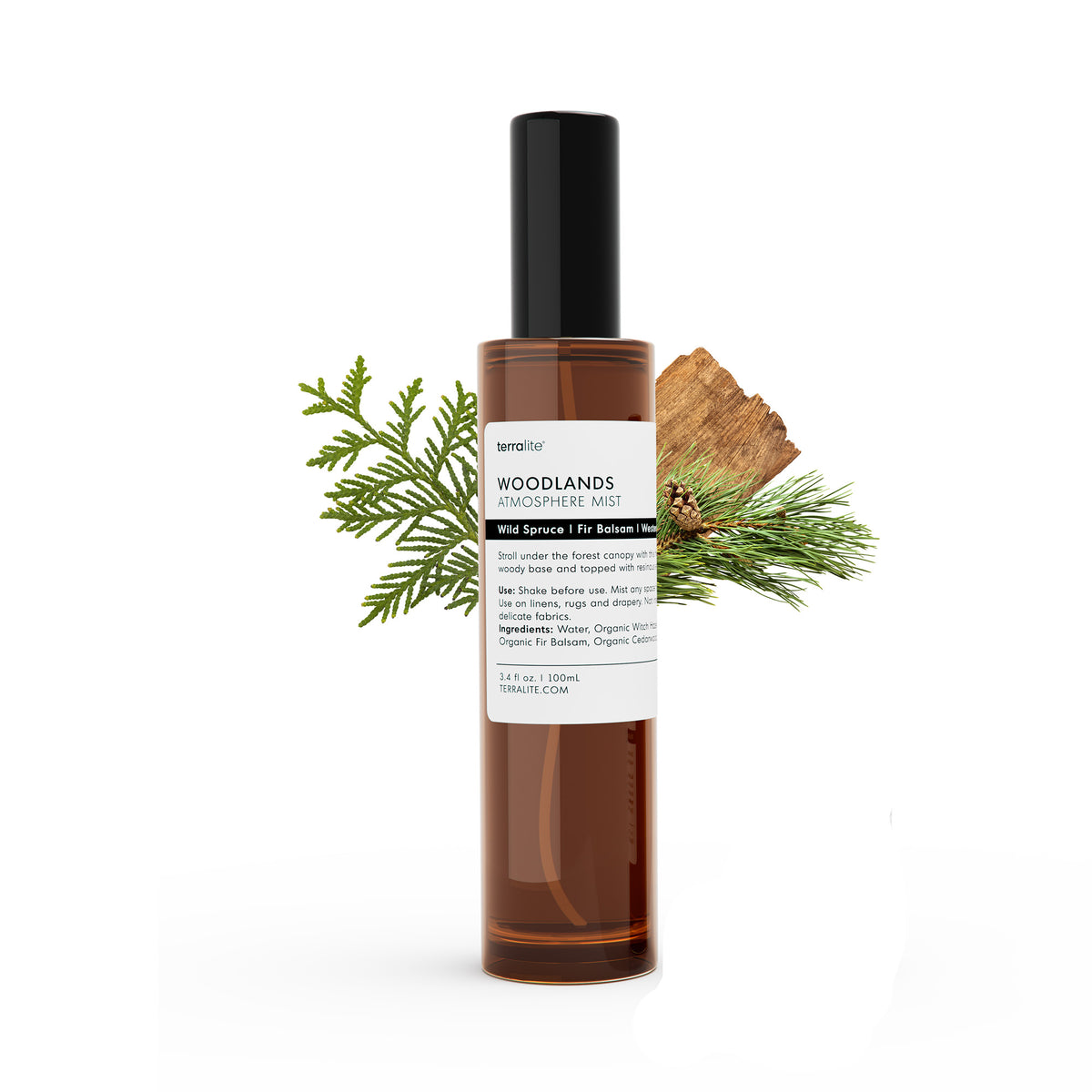 Woodlands Organic Room Spray - 100ml made with essentail oils