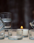 Glass Tealight Holders